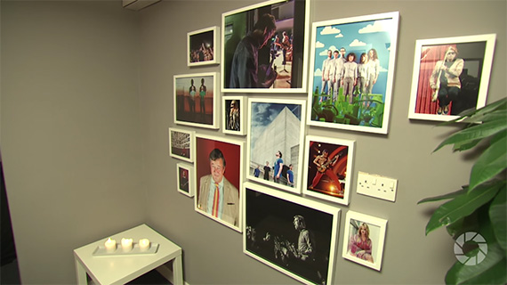 personalize your studio wall