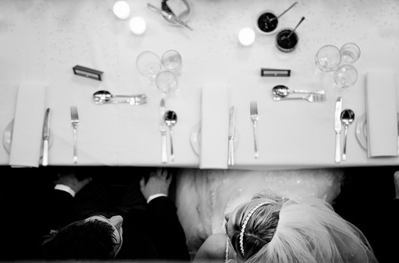 point of view wedding photo