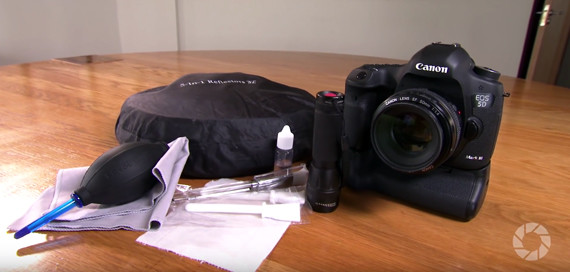 The tools you need to clean your DSLR