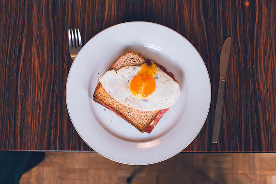 eggs and toast