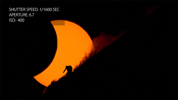 photographing a total solar eclipse