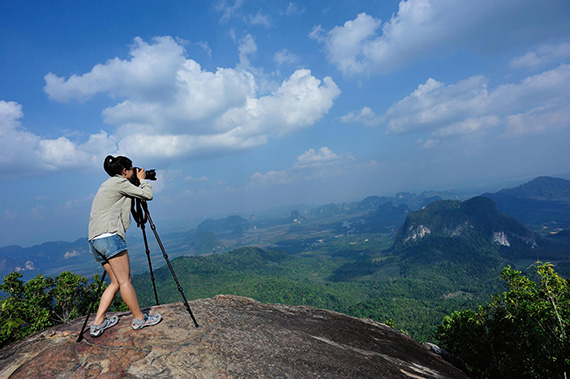 scouting a photo location