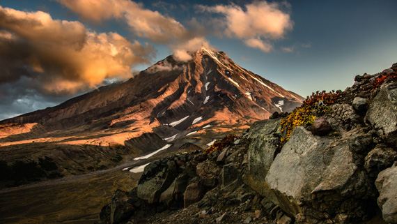 twilight landscape