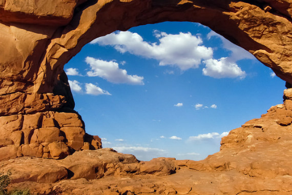 desert, sky, blue