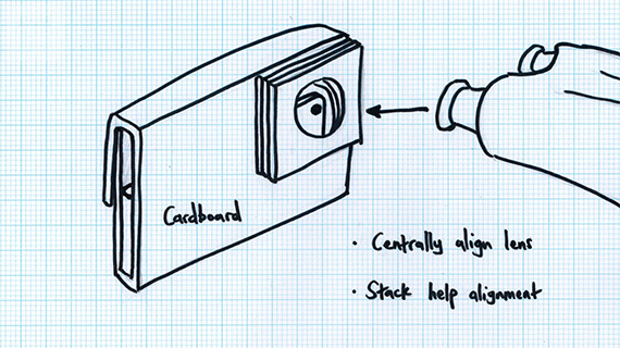 DIY binocular mount, smartphone bird photography