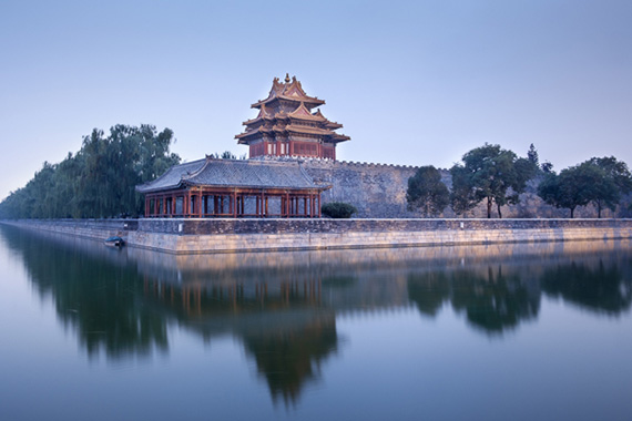 wide angle photography buildings