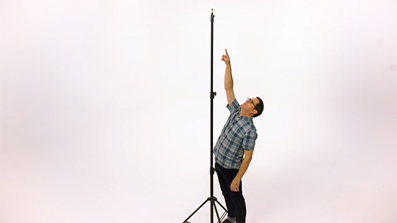 light stand set-up tips