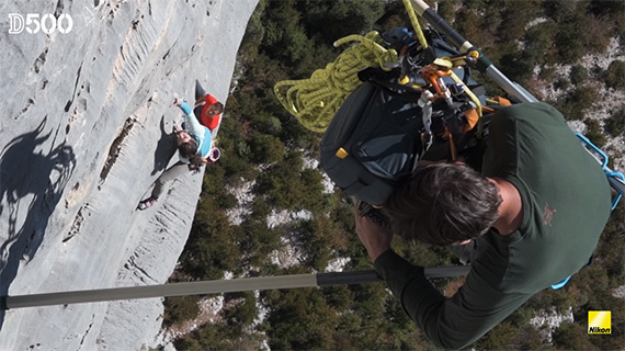 how to photograph climbers