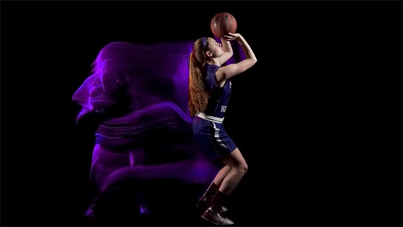 creative basketball portraits