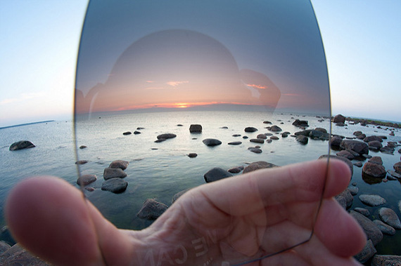 graduated neutral density filter