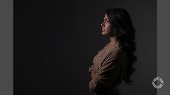 Profile photography lighting tips