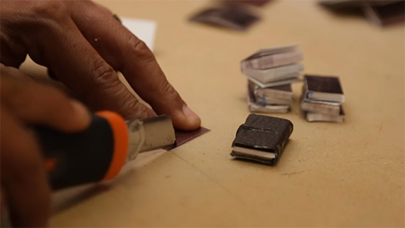 tiny books for photography project