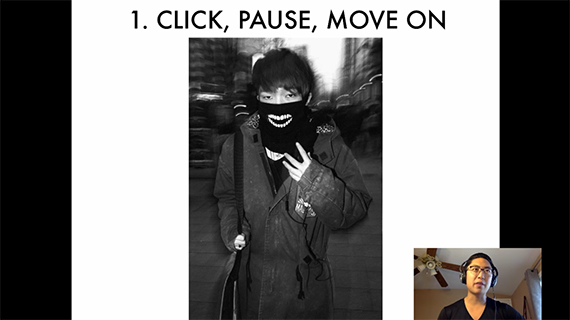 click pause move on street photography technique