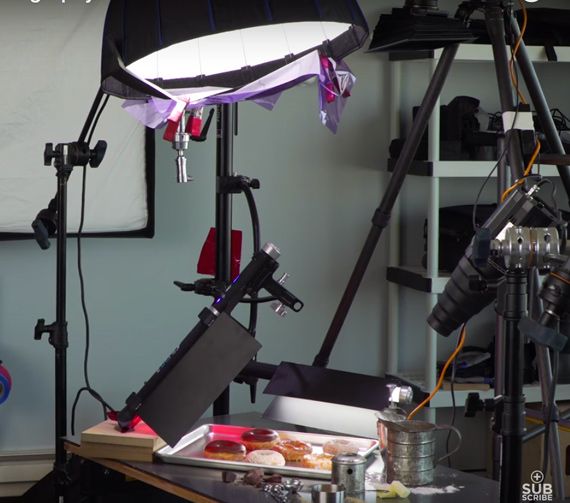 Interactive Lighting Set up for Food Photography