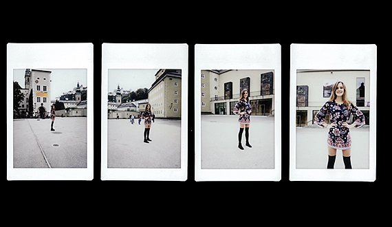 instant photography panorama sequence