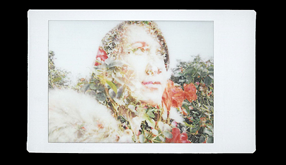 instant photography double exposure