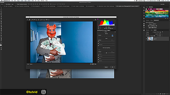 camera raw filter photoshop