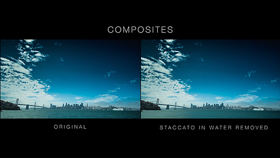 timelapse with and without staccato