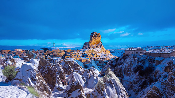 Turkish Cappadocia Landscape