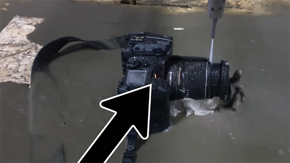 cutting a dslr in half