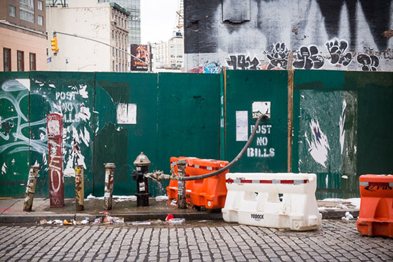 street scene in new york