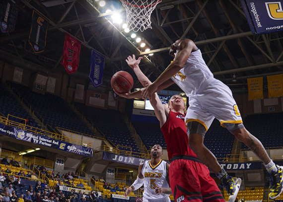 basketball players in action