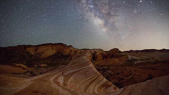 canyon nightscape