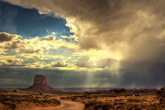 landscape photography during a storm