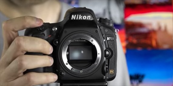 Mirror inside of camera