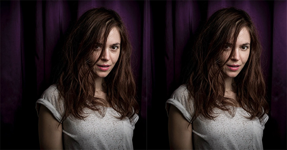 post-processing portrait images