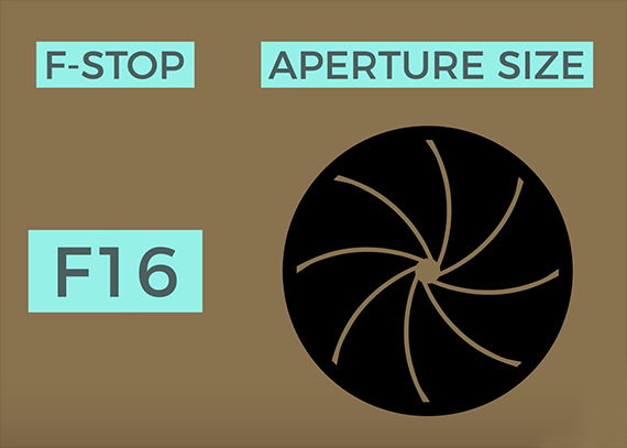 f/16 diagram