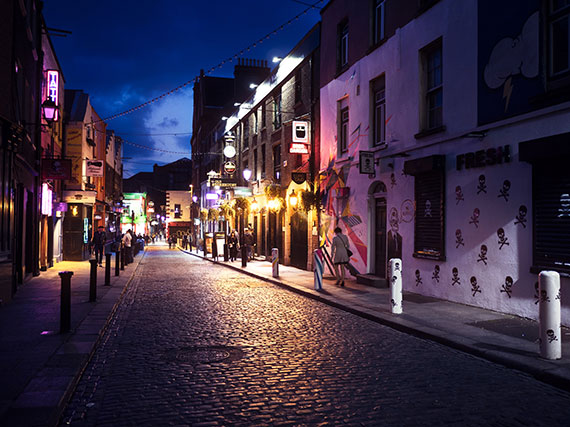 dublin night photography