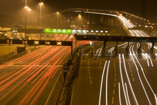 traffic long exposure