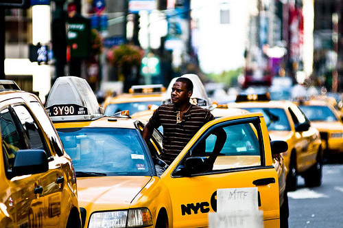 penn station cab driver