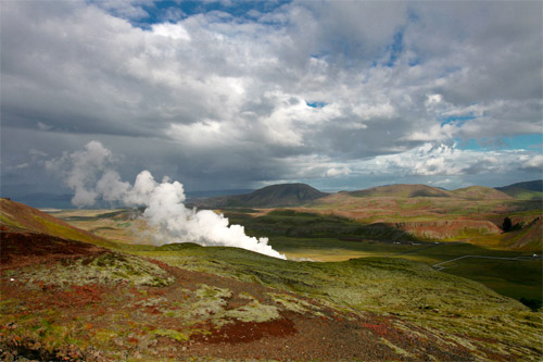 taking photos in iceland