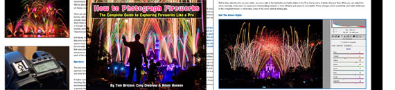 How to Photograph Fireworks eBook Deal for New Year’s