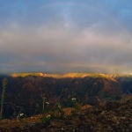 Lucky Photographer Captures Rainbow During Timelapse Photography Sequence