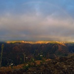 Lucky Photographer Captures Rainbow During Timelapse Photography Sequence