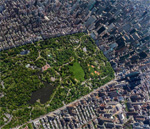 Interesting Photo of the Day: Wide Angle Aerial View of Central Park, NY