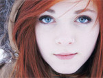 Interesting Portrait of the Day: Kissed by Fire