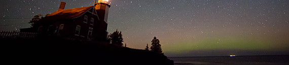 Celestial Night Sky Timelapse Photography Over Michigan