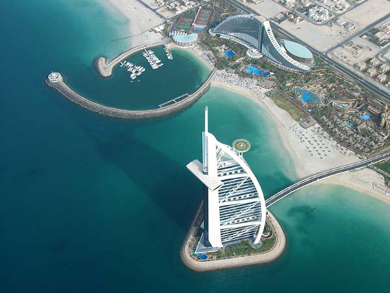 dubai aerial