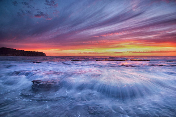 ocean long exposure