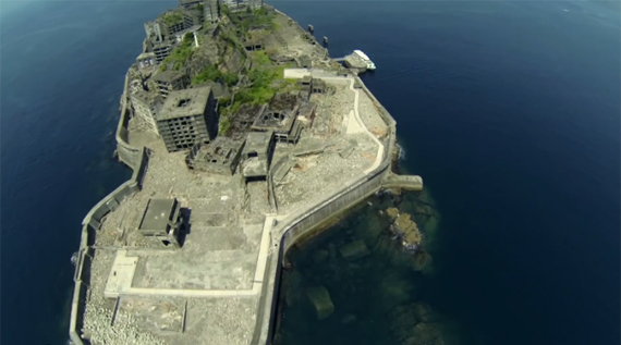 Google Street View Photographers Document the Mysterious Battleship Island