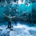 Incredible Self Portrait Captured Under Melting Glacier