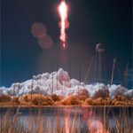 Interesting Photo of the Day: Infrared Rocket Launch