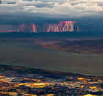 Interesting Photo of the Day: Long Exposure Captures a Lot of Lightning in Utah