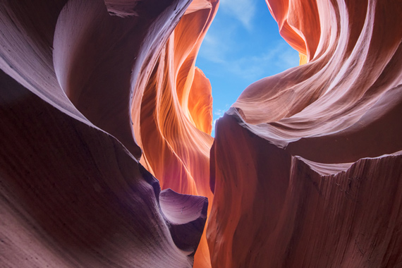 slot canyon photography