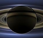 Panoramic Mosaic of Saturn Photographed by NASA Satellite