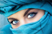 Interesting Photo of the Day: Blue Eyes to Get Lost In